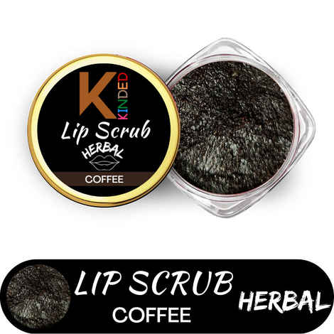 Buy KINDED LipA  Scrub Herbal Exfoliator for Men Women(10 gm, Coffee) - Purplle