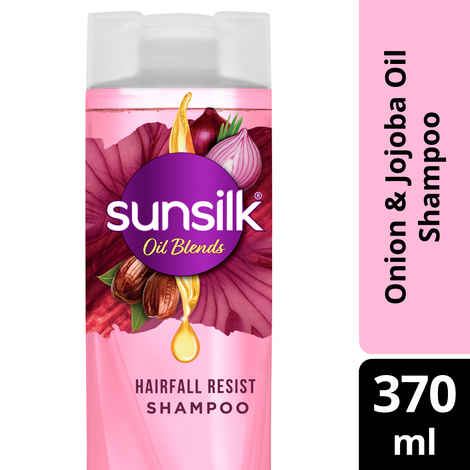 Buy Sunsilk Hairfall Shampoo with Onion & Jojoba Oil, 370 ml - Purplle