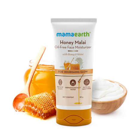 Mamaearth Honey Malai Oil Free Face Moisturiser 80 gm