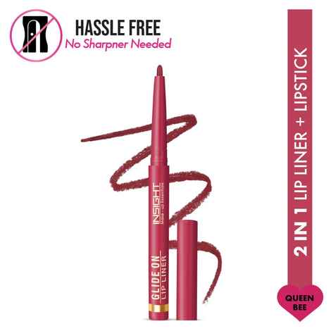 Buy Insight Cosmetics Glide On Lip Liner - Queen Bee (0.3 gm) - Purplle