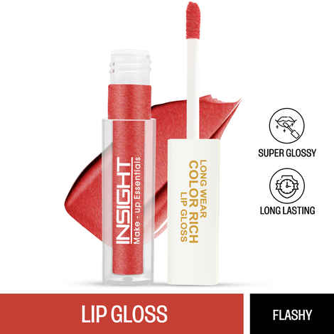 Insight Cosmetics Long Wear Color Rich Lip Gloss - Flashy (4 ml)