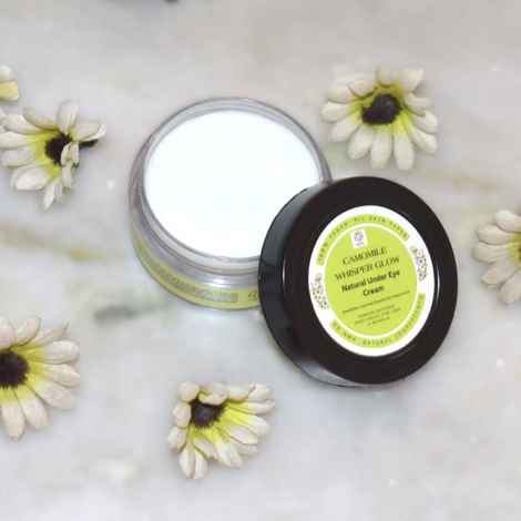 Buy Chilife Camomile Whisper Glow Hydrating Natural Under Eye Cream for Dark Circles, Puffy Eyes, Wrinkles & Removal of Fine Lines for Women & Men, 25 gm - Purplle