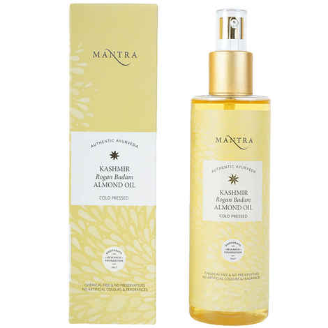 Buy Mantra Herbals Kashmir Rogan Badam Almond Oil Cold Pressed |100 ml - Purplle