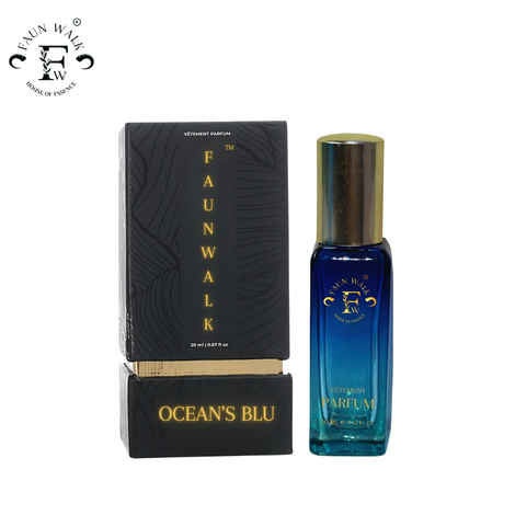 Buy Faunwalk Ocean's Blu| Long Lasting & Luxury Perfume For Men 20 ml - Purplle