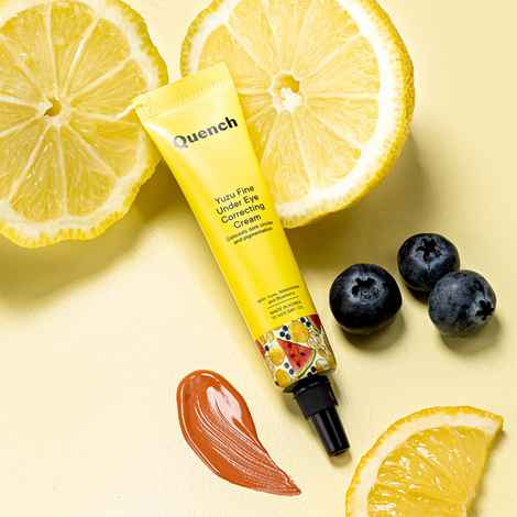 Buy Quench Botanics Vitamin C Spot Correcting Cream with Yuzu Extracts ,10 ml - Purplle
