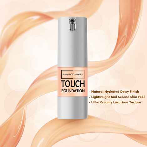 Buy Ronzille Waterproof Matte Finish Make-up Base Foundation - 25 ml  (Airless)(02) - Purplle