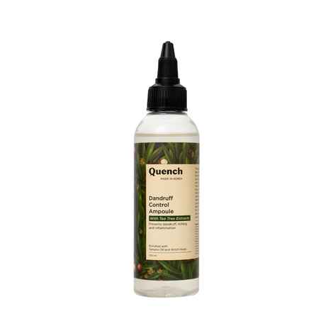 Buy Quench Botanics Dandruff Control Ampoule With Tea Tree Extracts-100 ml - Purplle