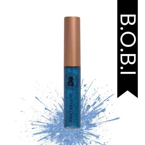 Buy B.O.B.I. Glitter Eyeliner Blue | Diamond Sparkle Finish | Waterproof Long Wear | Quick Dry Smudgeproof | Felt-Tip Precision | Cruelty-Free Paraben-Free- 5 ml - Purplle
