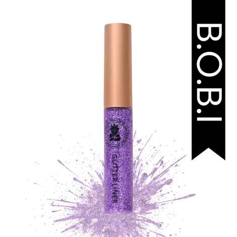 Buy B.O.B.I. Glitter Eyeliner Purple | Diamond Sparkle Finish | Waterproof Long Wear | Quick Dry Smudgeproof | Felt-Tip Precision | Cruelty-Free Paraben-Free- 5 ml - Purplle