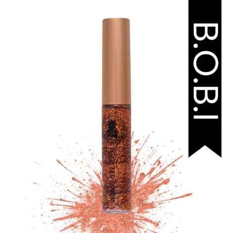 Buy B.O.B.I. Glitter Eyeliner Orange | Diamond Sparkle Finish | Waterproof Long Wear | Quick Dry Smudgeproof | Felt-Tip Precision | Cruelty-Free Paraben-Free- 5 ml - Purplle