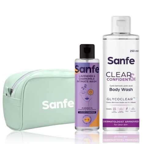 Buy Sanfe Pure & Pampered Pack,350 ml - Purplle