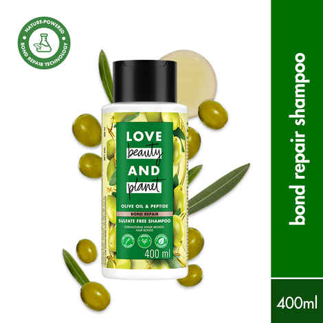 Love Beauty Planet Olive Oil & Peptide Shampoo 400 ml