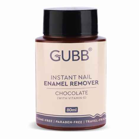 Buy GUBB Nail Paint Remover Dip & Twist, Acetone Free, Chocolate Aroma - 80 ml - Purplle