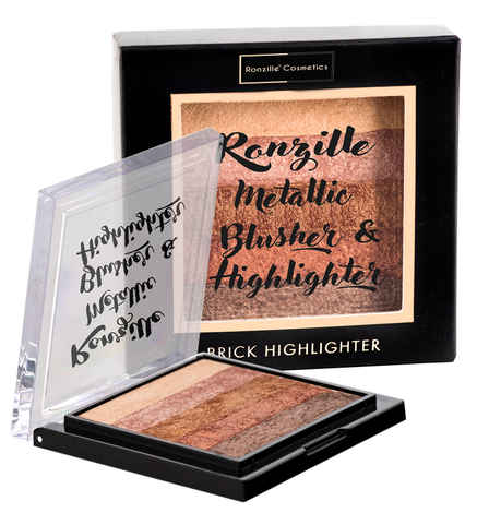 Buy Ronzille Square Shimmer brick Highlighter-01 - Purplle