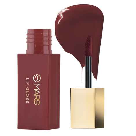 Buy MARS Golden Era CineMagic Lip Gloss | Highly Pigmented | Long-Lasting Upto 12 Hours | Transfer-Proof and Smudging-Proof | Instant High Shine Gloss | Comfortable Wear (2 ml) (02-BEGUM) - Purplle