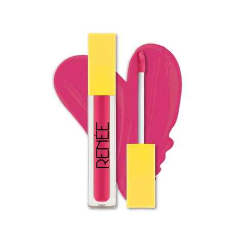 Buy RENEE Everyday Matte Liquid Lipstick 07 Bubblegum, Smudge-Proof & Transfer-Proof, Long-Lasting,Highly pigmented, Matte Finish, Enriched with Vitamin C, Hyaluronic Acid & Spf 30, 5 ml - Purplle