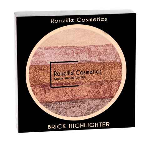 Buy Ronzille Baked Blusher and brick highlighter -RH01 - Purplle