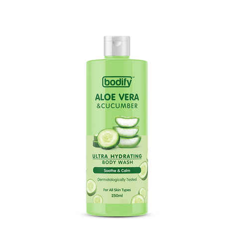 Buy Bodify Aloe Vera & Cucumber Body Wash 500ml - Purplle