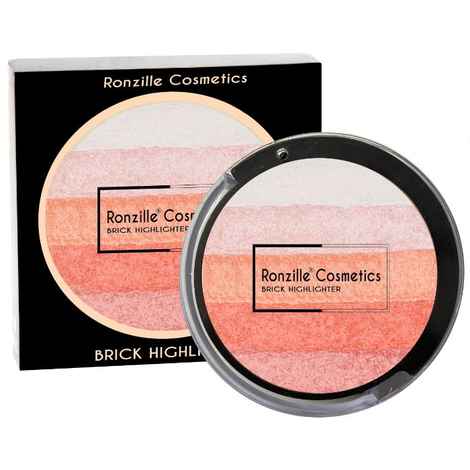 Buy Ronzille Baked Blusher and brick highlighter -RH02 - Purplle