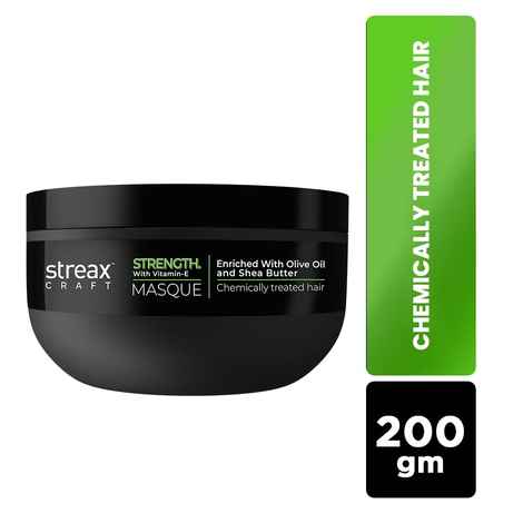 Buy Streax Craft Strength Masque or Mask , 200ml for Chemically Treated Hair - Purplle