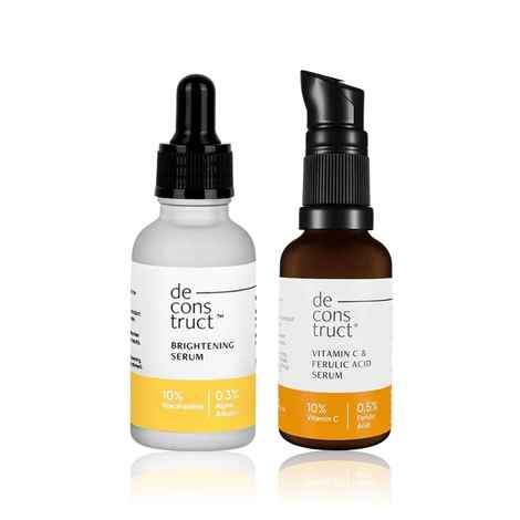 Buy Deconstruct Glow Bright Combo (Brightening Serum 30 ml + Vitamin C Serum 30 ml) - Purplle