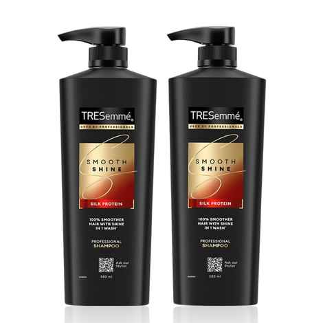 Buy TRESemme Smooth & Shine Shampoo 580 ml (Pack of 2) - Purplle