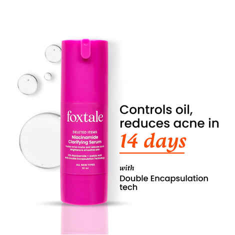 Buy Foxtale 12% Niacinamide Serum with Azelaic Acid for Oil Control & Brightening-30 ml - Purplle