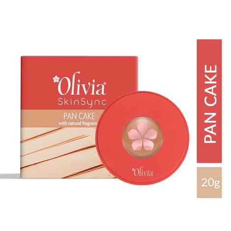 Buy Olivia Skinsync Pan Cake24 Caramel Lush 20 gm - Purplle