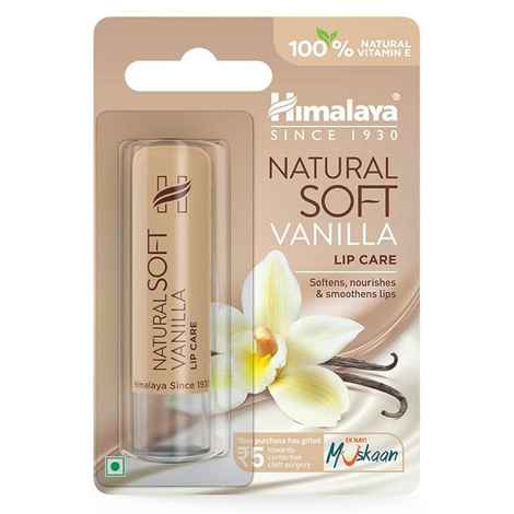 Himalaya Herbals Natural Soft Vanilla Lip Care (4.5 gm)