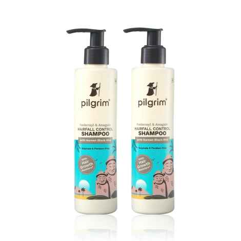 Pilgrim Redensyl & Anagain Hairfall Control Shampoo - Pack Of 2 (200ml * 2)