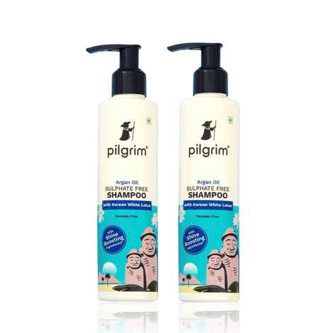 Pilgrim Sulfate Free Shampoo Pack of 2 (200ml*2)
