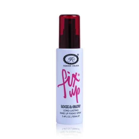 Buy Fashion Colour Fixup Lock & Glow Longlasting Makeup Fixing Spray, 100 ml - Purplle