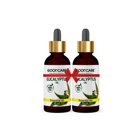 Buy GOODCARE Ayurvedic Eucalyptus Essential Oil For Skincare & Hair Care Pack of 2 - Purplle