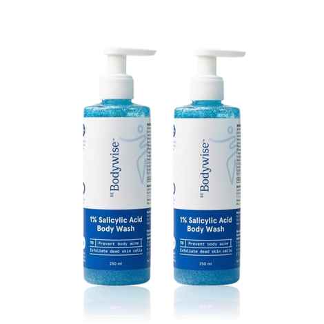 Be Bodywise 1% Salicylic Acid Body Wash - Pack of 2 (250ml*2)