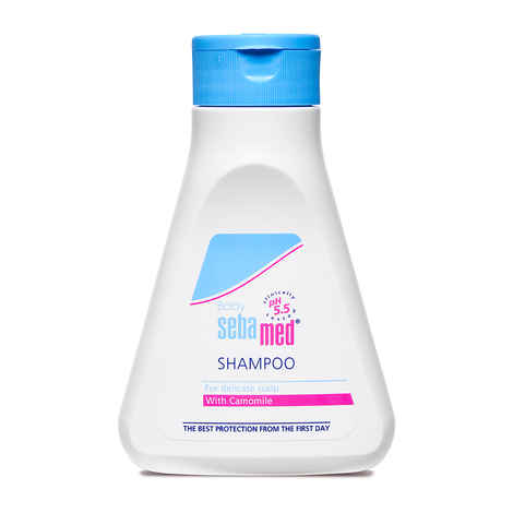 Buy Sebamed Baby Shampoo 150 ml|Ph 5.5| Camomile|Natural moisturisers|No tears formula|For delicate scalp - Purplle