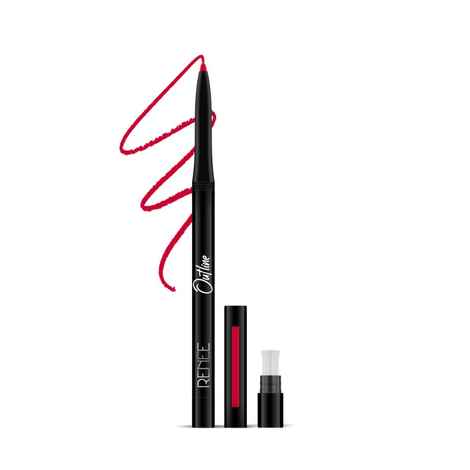 RENEE Outline Lip Liner With Built in Sharpener 08 Isabelle 0.35 gm, Long Lasting & Smudge Proof, Matte Finish & Rich Color Payoff, One Swipe Application