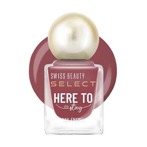 Buy Swiss Beauty Select Here to Stay Nail Enamel with High gloss finish | Waterproof & Long-Lasting | Non - stain chip resistant |17 Rusty Copper 12 ml - Purplle
