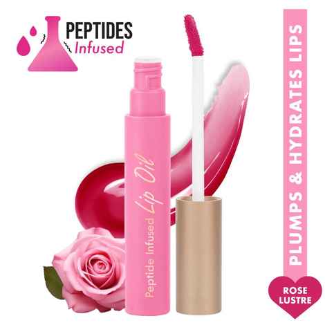 Buy Insight Cosmetics Peptide Infused Lip Oil - Rose Lustre 4.5 gm - Purplle