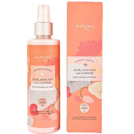 Mantra Herbals Aloe, Avocado And Almond Moisturiser With Rose (100 ml)