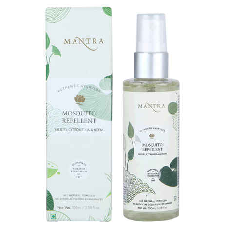Buy Mantra Mosquitto Repellent Nilgiri Citronella & Neem 100 ml - Purplle