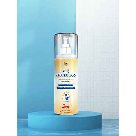 TNW The Natural Wash Sun Protection SPF 50 Spray with Niacinamide & White Rose Extract | For Sun Protection Against UVA/UVB | With SPF 50 & PA+++ - 100 ml
