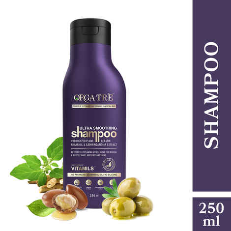 Buy Orgatre Ultra Smoothing shampoo (250 ml) - Purplle
