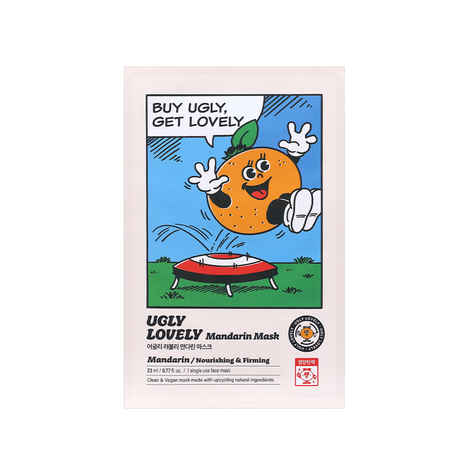 Buy The Face Shop Ugly Lovely Mandarin Mask sheet 23 gm - Purplle