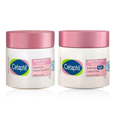 Buy Cetaphil Day & Night Glow Set (Day Cream 50 ml + Night Cream 50 ml) - Purplle