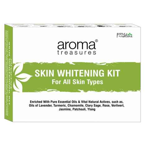 Buy Aroma Treasures Skin Whitening Facial Kit - One-Time Use Kit for a Radiant Complexion - 30 gm - Purplle