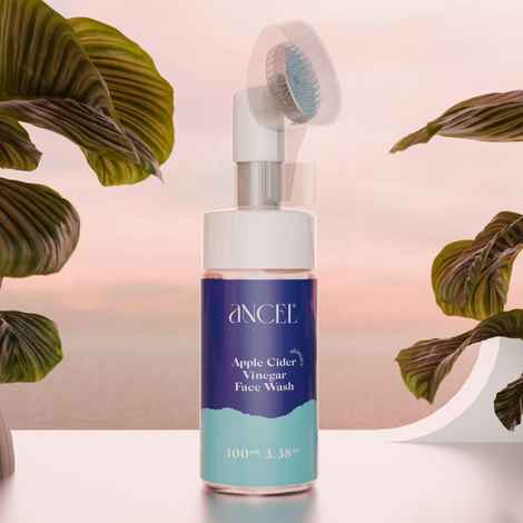 Buy Ancel Natural Apple Cider Vinegar Foaming Face Wash I 100 ml - Purplle