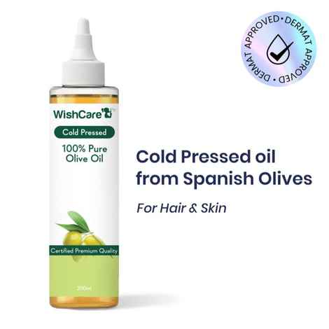 Buy Wishcare Premium Cold Pressed Olive Oil- 200 ml - Purplle