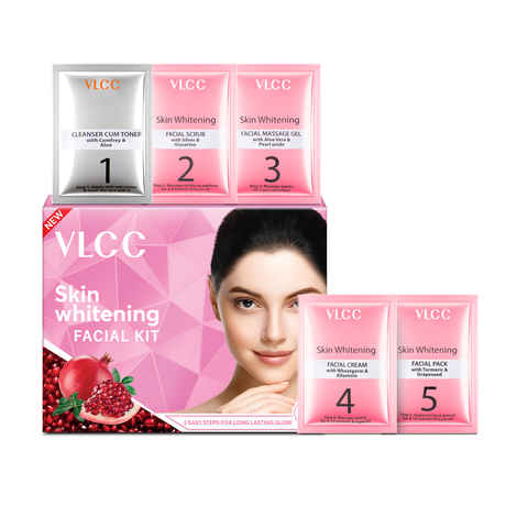 Buy VLCC Skin Whitening Facial Kit (25 gm) - Purplle