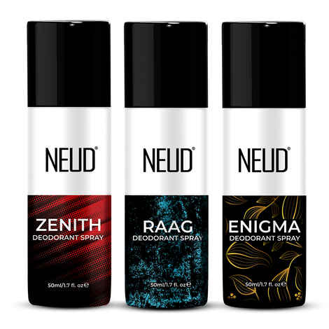 Buy NEUD Floral Deodorant Body Spray For Women – Pack of 3 (150 ml) - Purplle
