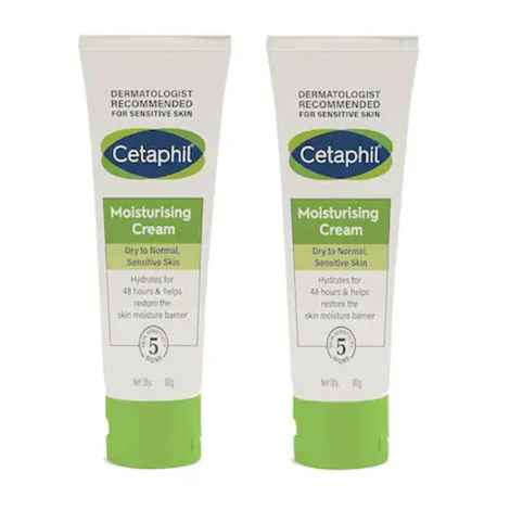 Cetaphil Moisturising Cream (80 g)|Pack of 2 (160 g)